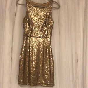 Gold Dress